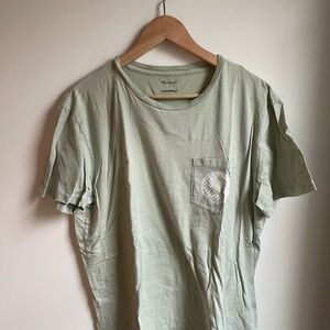 Free & Easy X Madewell Peru Pima Cotton ying yang Mac miller Tshirt M